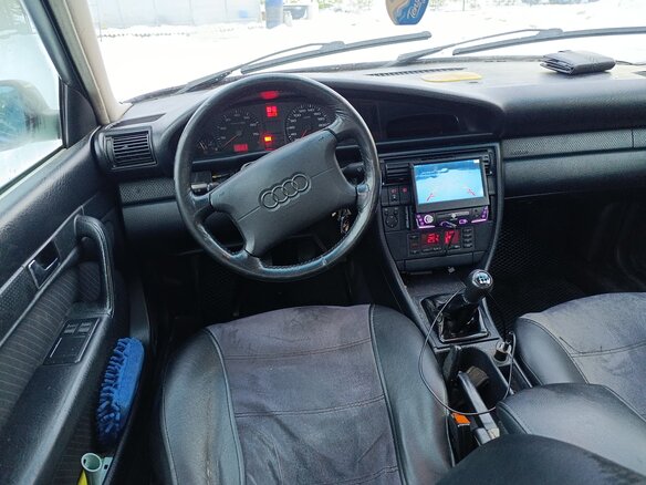 1995 Audi A6 I (C4), красный, 229000 рублей - вид 10