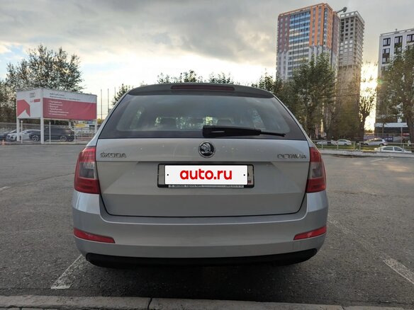 2014 Skoda Octavia III (A7), серебристый - вид 6