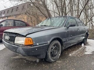1990 Audi 80 IV (B3), серый, 75000 рублей, вид 3