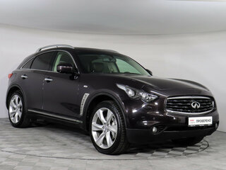 2010 Infiniti FX37 II (S51), коричневый, 1699000 рублей, вид 3