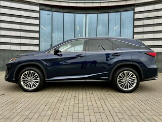2021 Lexus RX 450hL IV Рестайлинг, синий, 4545750 рублей, вид 3