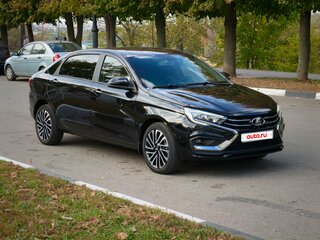 2024 Lada (ВАЗ) Aura, чёрный, 1700000 рублей, вид 2