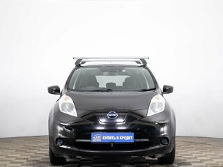 2016 Nissan Leaf 30kWh I (ZE0/AZE0), чёрный, 1369000 рублей, вид 2