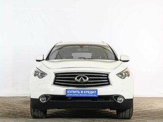 2013 Infiniti FX37 II (S51) Рестайлинг, белый, 2349000 рублей, вид 3