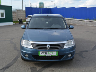 2010 Renault Logan I Рестайлинг, синий, 579000 рублей, вид 2