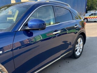 2011 Infiniti FX37 II (S51) Рестайлинг, синий, 1800000 рублей, вид 5