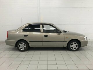 2008 Hyundai Accent ТагАЗ II, бежевый, 530000 рублей, вид 4