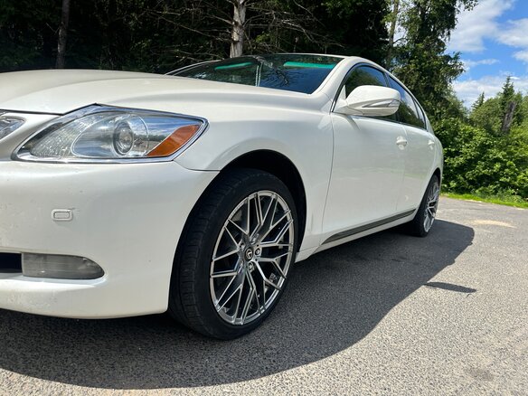 2008 Lexus GS 300 III Рестайлинг, белый, 1250000 рублей - вид 10