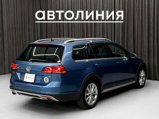 2015 Volkswagen Golf Alltrack VII, синий, 1489000 рублей, вид 3