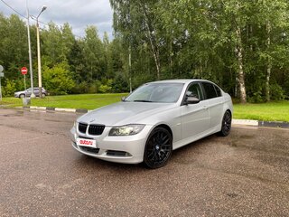 2007 BMW 3 серии 320i V (E90/E91/E92/E93), серебристый, 950000 рублей, вид 1