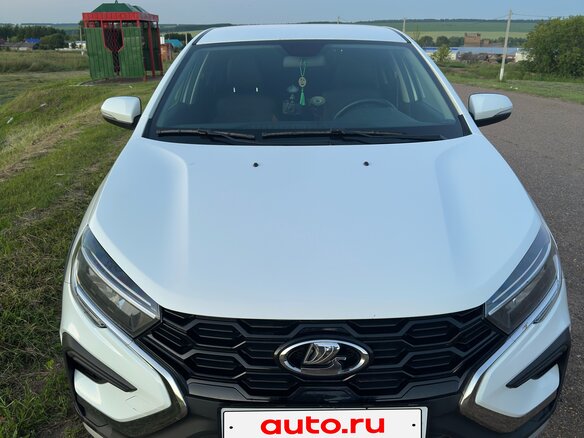 2023 Lada (ВАЗ) Vesta Cross I Рестайлинг (NG), белый, 1250000 рублей - вид 1