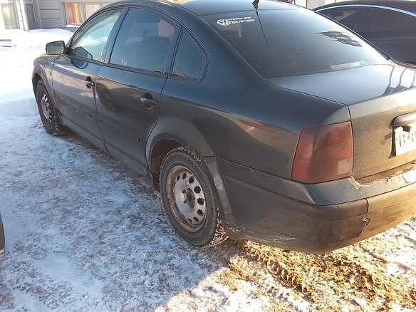 1998 Volkswagen Passat B5, синий, 270000 рублей - вид 4