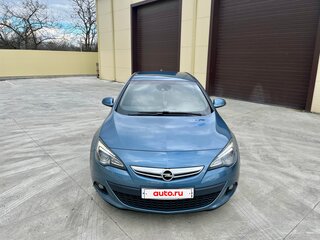 2013 Opel Astra GTC J Рестайлинг, голубой, 950000 рублей, вид 2