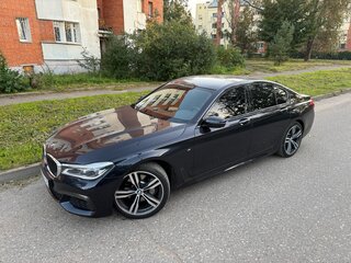 2018 BMW 7 серии 730d xDrive VI (G11/G12), чёрный, 4750000 рублей, вид 3