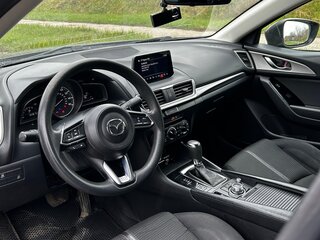 2017 Mazda 3 III (BM) Рестайлинг, синий, 1250000 рублей, вид 5