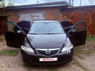 2005 Mazda 6 I (GG) Рестайлинг, чёрный, 275000 рублей, вид 3