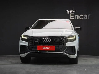 2022 Audi Q8 55 TFSI I (4M), белый, 8900000 рублей, вид 2