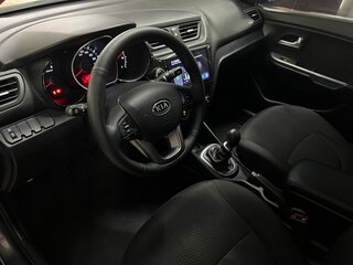 2012 Kia Rio III, серый, 845000 рублей, вид 4