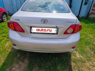 2007 Toyota Corolla X (E140, E150), серебристый, 740000 рублей, вид 3