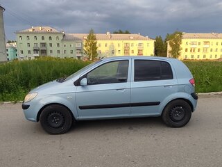 2007 Hyundai Getz I Рестайлинг, голубой, 400000 рублей, вид 4