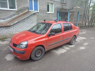 2005 Renault Symbol I Рестайлинг, красный, 280000 рублей, вид 2