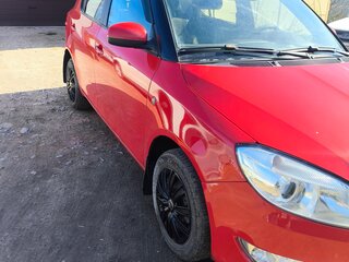 2012 Skoda Fabia II Рестайлинг, красный, 600000 рублей, вид 2