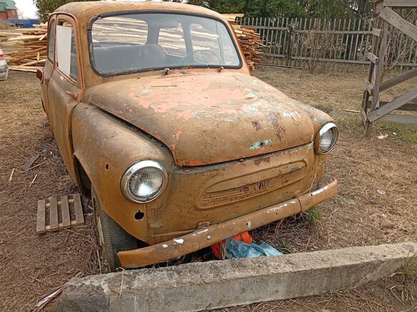 1965 ЗАЗ 965, золотистый, 65000 рублей - вид 5