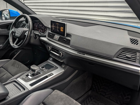 2019 Audi Q5 II (FY), синий - вид 12