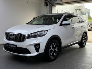 2019 Kia Sorento III Prime Рестайлинг, белый, 2340000 рублей, вид 1