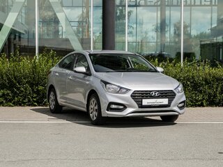 2017 Hyundai Solaris II, серебристый, 1130000 рублей, вид 5