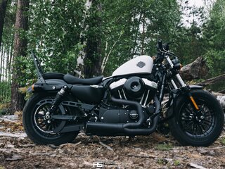 2016 Harley-Davidson Forty-Eight, белый, 900000 рублей, вид 1