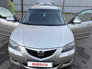 2006 Mazda 3 I (BK) Рестайлинг, серебристый, 350000 рублей, вид 2