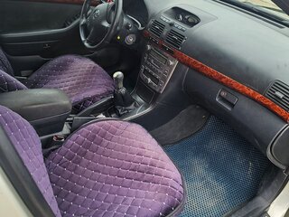 2004 Toyota Avensis II, серебристый, 444444 рублей, вид 4