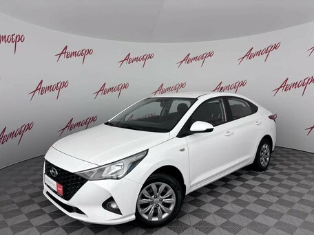 2022 Hyundai Solaris II Рестайлинг, белый, 1349000 рублей, вид 1