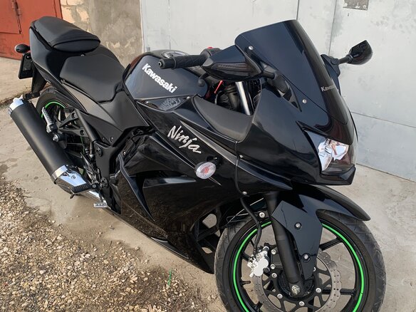 2011 Kawasaki Ninja 250R, чёрный, 250000 рублей - вид 8