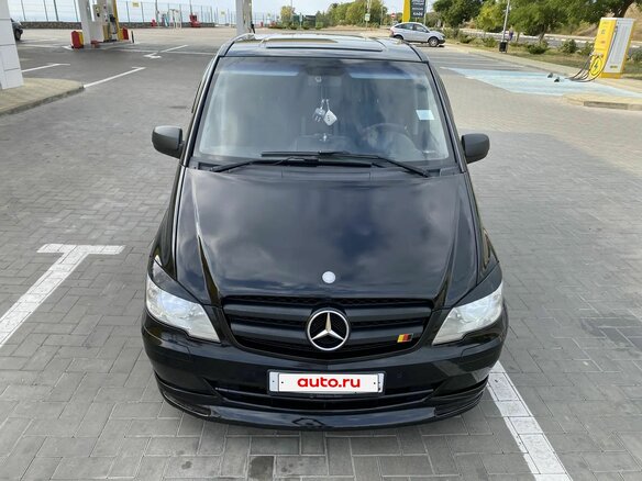 2013 Mercedes-Benz Vito 113 CDI L1 II (W639) Рестайлинг, чёрный, 2050000 рублей - вид 3
