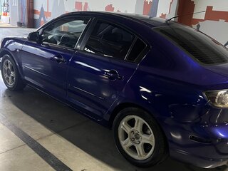 2007 Mazda 3 I (BK) Рестайлинг, чёрный, 300000 рублей, вид 4
