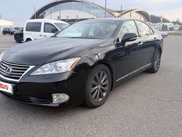 2010 Lexus ES 350 V Рестайлинг, чёрный, 1300000 рублей