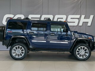 2007 Hummer H2 I, синий, 2670000 рублей, вид 5