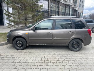 2013 Lada (ВАЗ) Kalina II, коричневый, 400000 рублей, вид 2