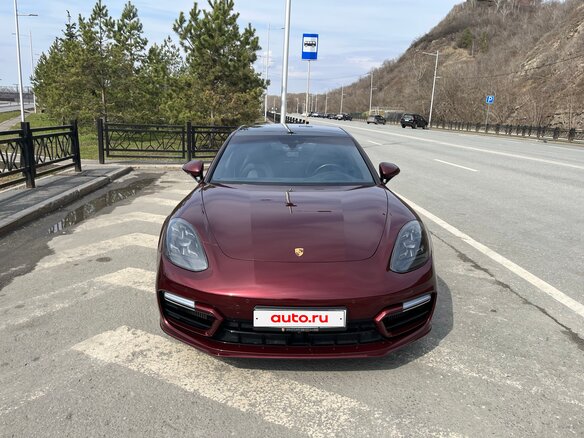 2020 Porsche Panamera II Рестайлинг, красный, 11594775 рублей - вид 1