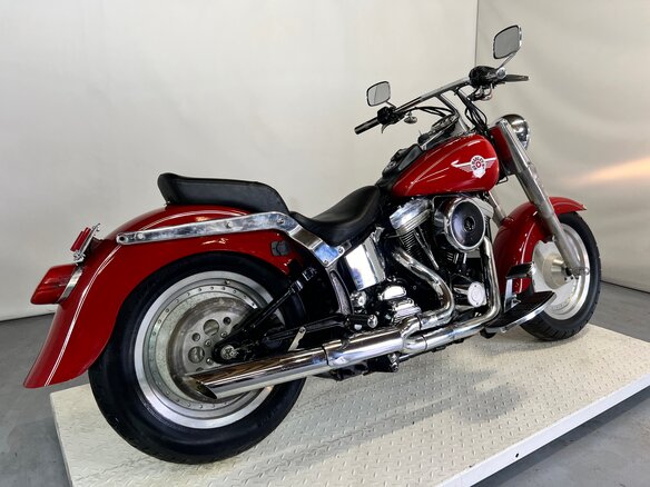 1998 Harley-Davidson Fat Boy, пурпурный, 610000 рублей - вид 7