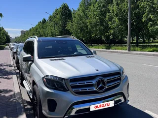 2019 Mercedes-Benz GLS 450 I (X166), серый, 3290000 рублей, вид 2