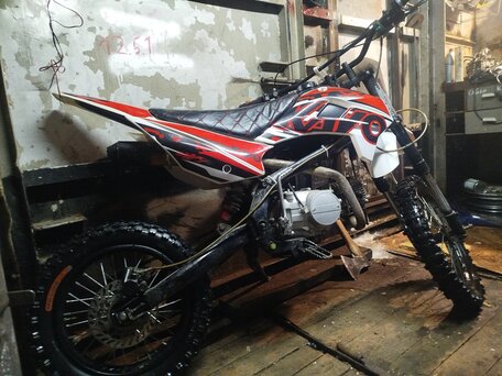 2016 Kayo Basic TT125, красный, 55000 рублей, вид 3