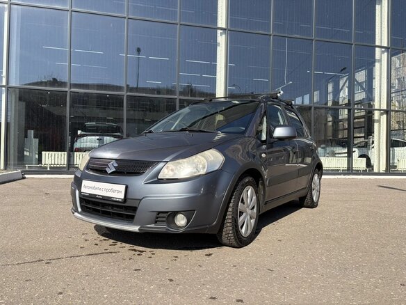 2008 Suzuki SX4 I (Classic), синий, 459000 рублей