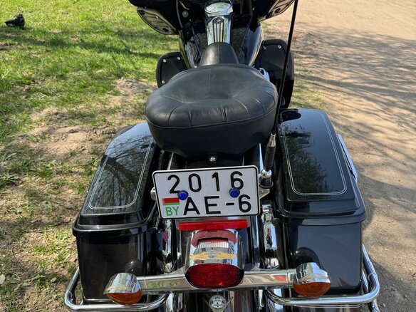 2004 Harley-Davidson Electra Glide, чёрный, 570000 рублей - вид 13