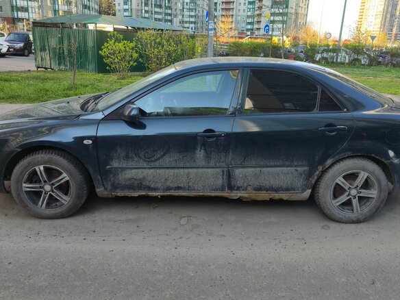 2005 Mazda 6 I (GG) Рестайлинг, зелёный, 170000 рублей - вид 2