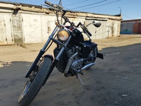 1995 Suzuki Intruder VS 400, чёрный, 230000 рублей, вид 1