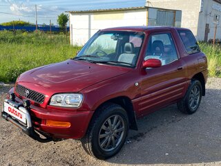 1994 Toyota RAV4 I (XA10), красный, 680000 рублей, вид 1