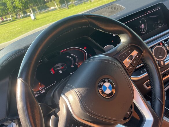 2020 BMW X5 40i IV (G05/G18), синий, 6150000 рублей - вид 5
